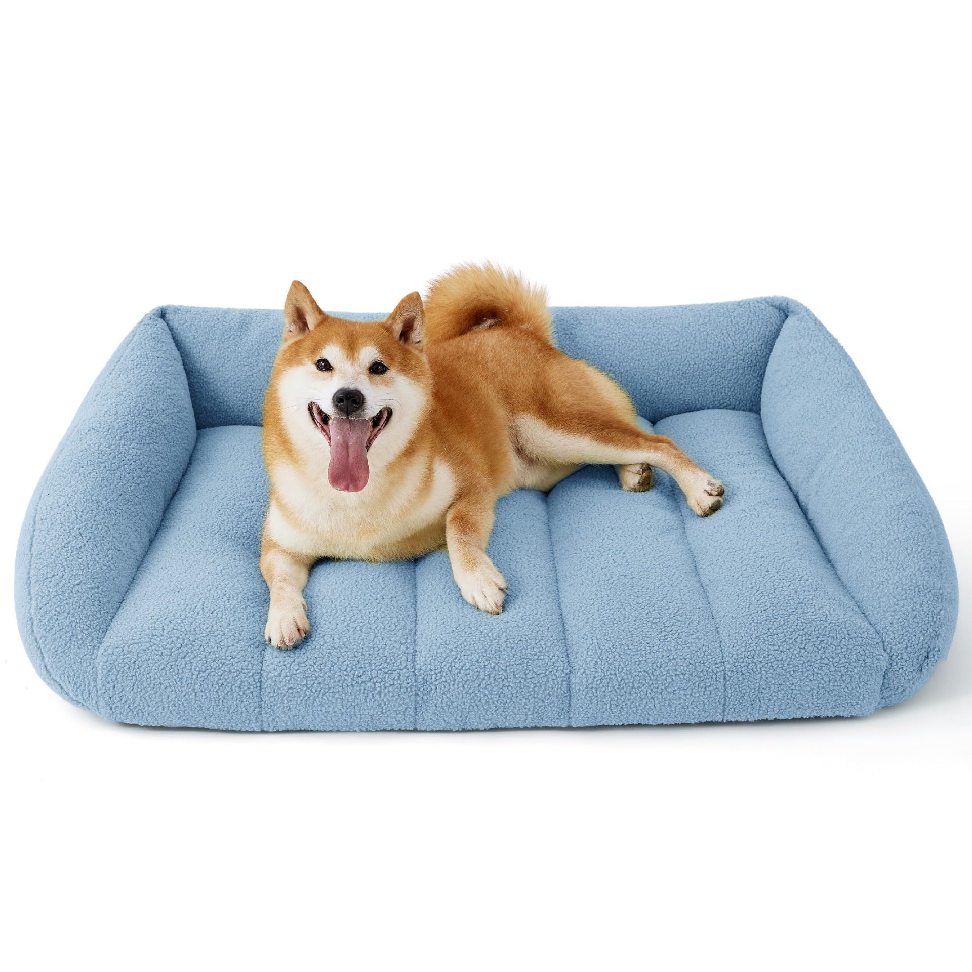 Amazon Bestselling Pet All-Season Sofa Bed Cushion Rectangular Lamb Wool Cat Bed Dog Bed Sofa Cushion