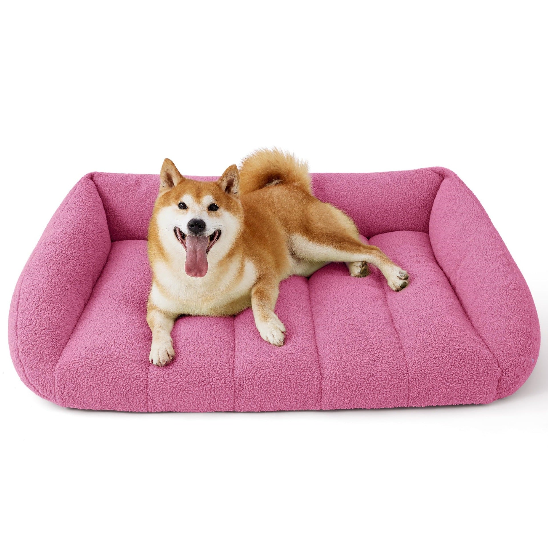 Amazon Bestselling Pet All-Season Sofa Bed Cushion Rectangular Lamb Wool Cat Bed Dog Bed Sofa Cushion