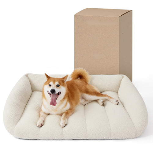 Amazon Bestselling Pet All-Season Sofa Bed Cushion Rectangular Lamb Wool Cat Bed Dog Bed Sofa Cushion